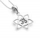 LOTUS FLOWER AND OHM PENDANT 